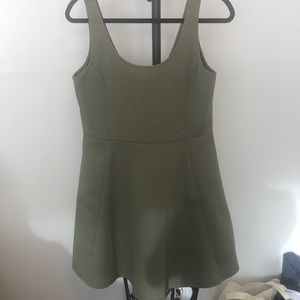 Olive green Dress H&M